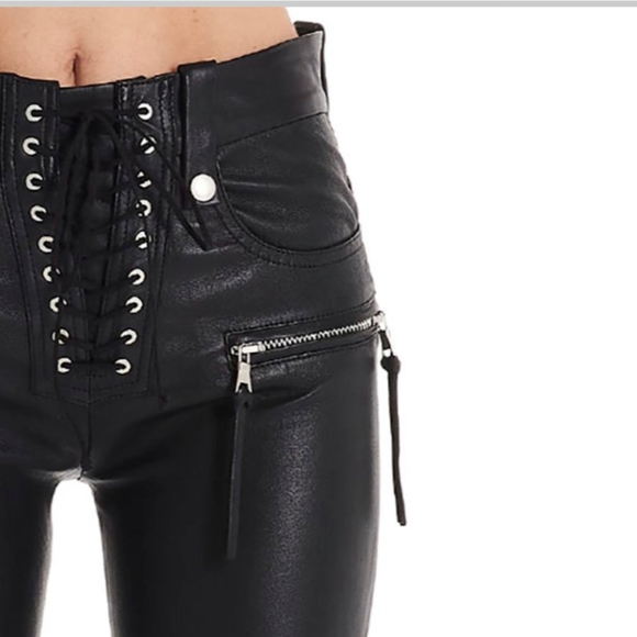 BEN TAVERNITI UNRAVEL PROJECT Leather Pants - Picture 4 of 16